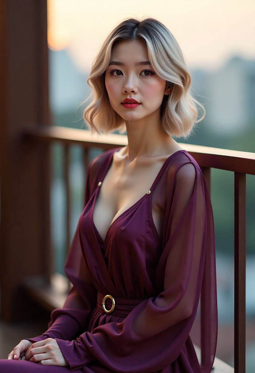 玫瑰色工牌海报
